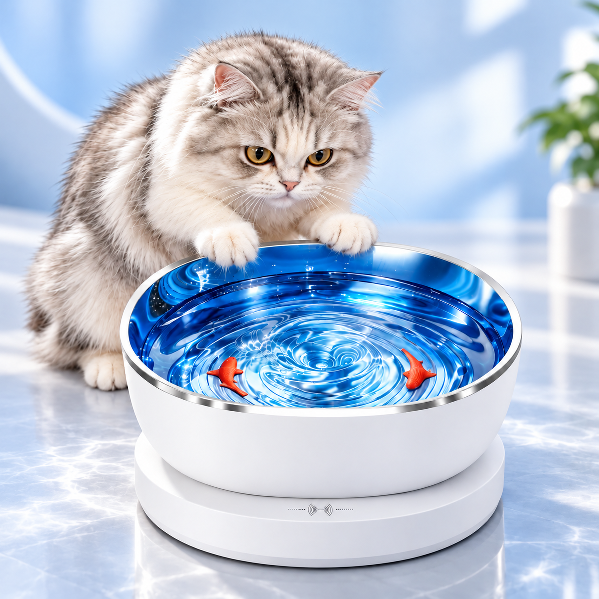 Smart Pet Water Fountain – Fresh Water for Happy Cats